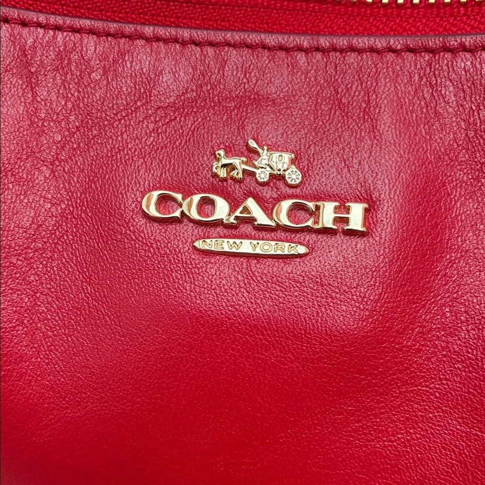 Coach Vibrant Red Crossbody Bag - Picture 3 of 11